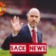 Breaking: Manchester United sacking plans for the 54-year-old coach Erik Ten Hag has been revealed