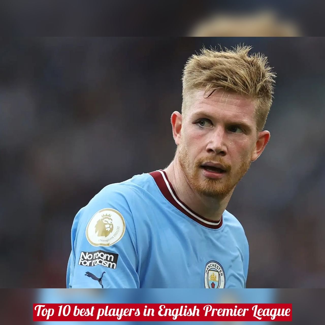 Kevin De Bruyne and three (3) other Manchester City player was listed among the top 10 best players in English Premier League