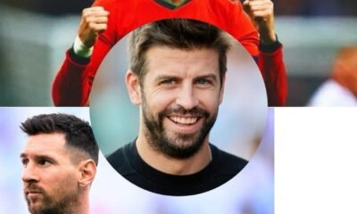 Spanish football player Gerard Pique explains why Lionel Messi was more focused on winning trophies rather than "Go*t" competition against Cristiano Ronaldo