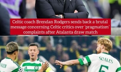 Celtic coach Brendan Rodgers sends back a brutal message concerning Celtic critics over ‘pragmatism’ complaints after Atalanta draw match