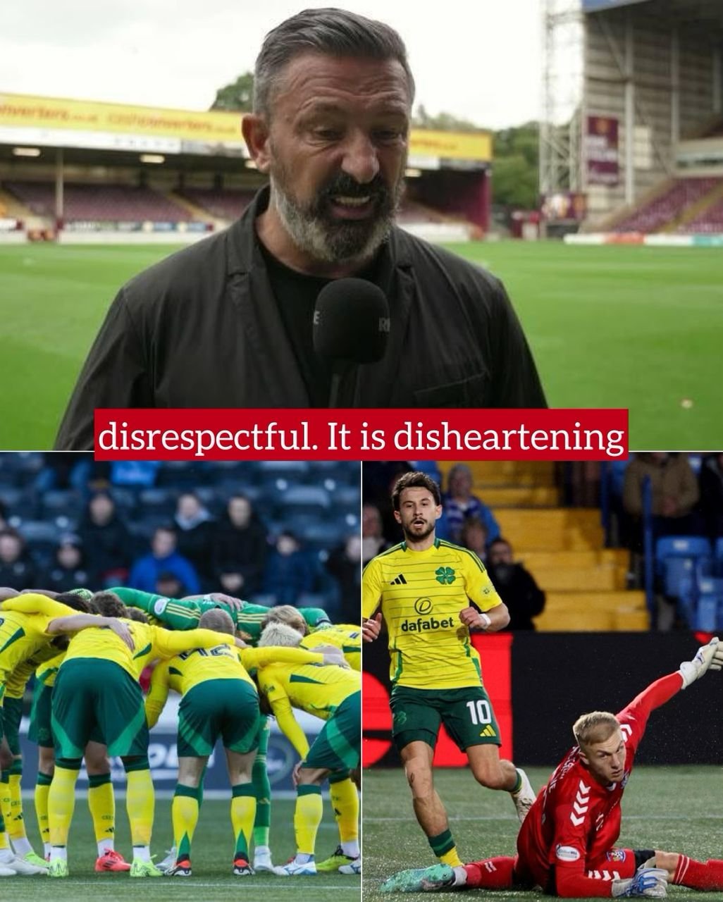 "disrespectful and disheartening" - Kilmarnock F.C. coach Derek McInnes breaks silence and slams and criticizes Celtic fans for acting "rudely" during the minute of reserved silence on Remembrance Sunday.