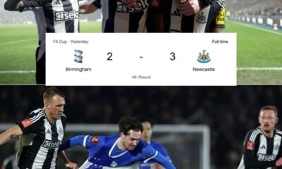 Reason and how Newcastle United star ‘escapes’ three-match ban after their FA Cup match win against Birmingham City (2-3)