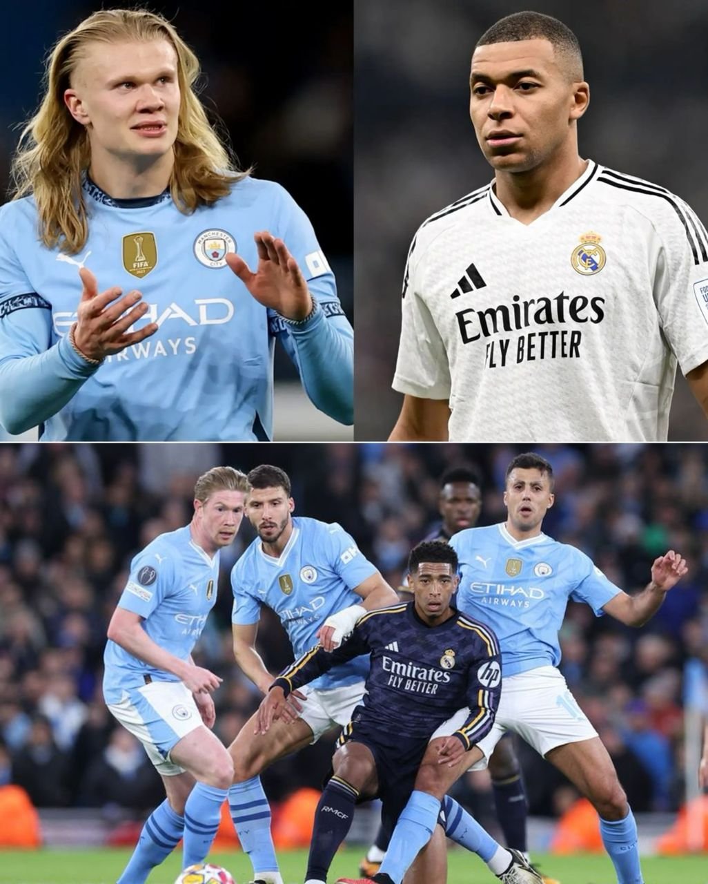 Seven players are to be suspended as Manchester City receive a huge advantage in their next match against Real Madrid.