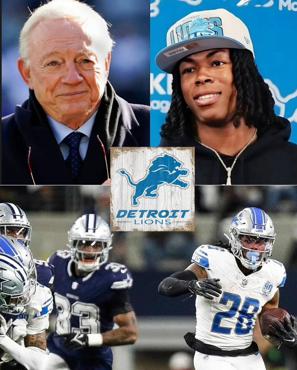 BREAKING: The Dallas Cowboys said they had agreed to buy Jahmyr Gibbs, but he flatly refused, saying, "The Lions are my home, don't think because..."