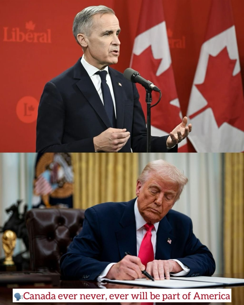 "Canada ever never, ever will be part of America" - The new Prime minsiter of Canada Mark Carney, sends out a strong message to President Donald Trump over latest issues