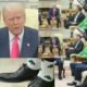 US President Trump makes an hilarious joke on Vice President JD Vance's socks during a White House meeting.