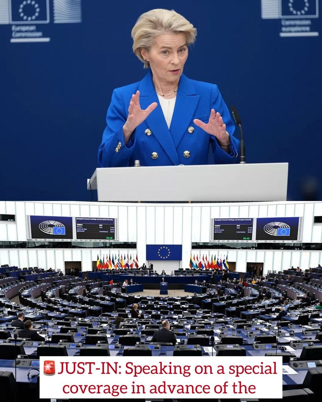 JUST-IN: Speaking on a special coverage in advance of the EU leaders' summit, the president of the European People's Party (EPP)