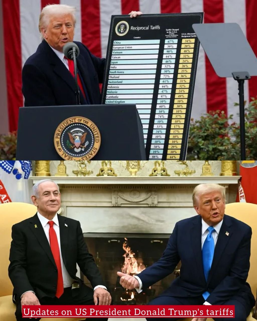 Updates on US President Donald Trump's tariffs: "Reciprocal" levies stir up trade around the world