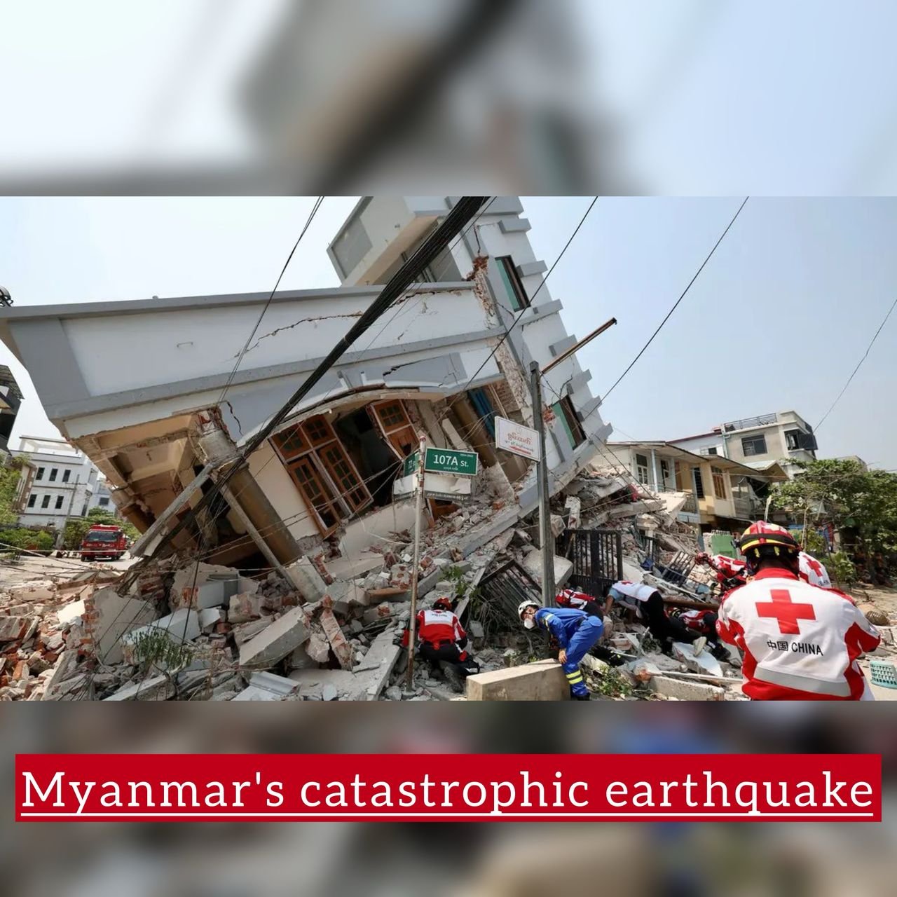 BREAKING: State media reported on Saturday that the death toll from Myanmar's catastrophic earthquake has increased to 3,354, with 4,850 injured and 220 missing. The visiting U.N. aid chief commended humanitarian and community organisations for spearheading the aid response