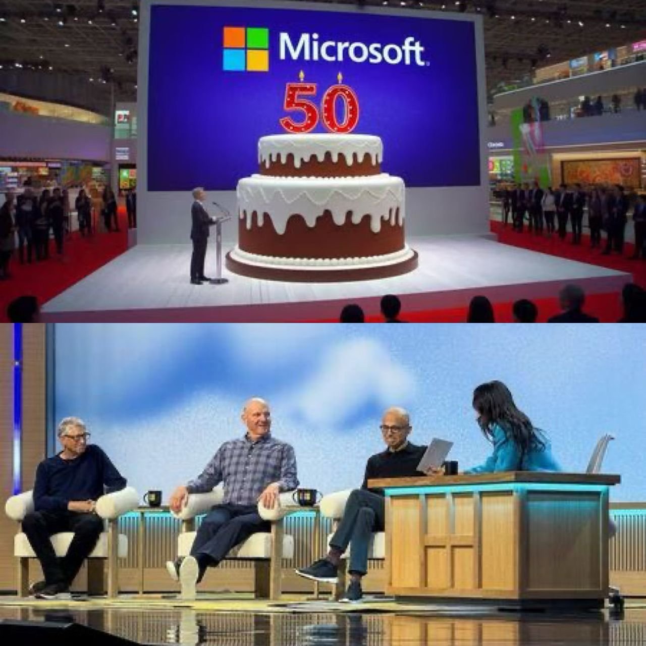 JUST-IN: As Microsoft's current and former CEOs convened to commemorate the company's 50th anniversary, one leader disclosed that he is focussing on the enhancement of a specific metric to inform his artificial intelligence strategy