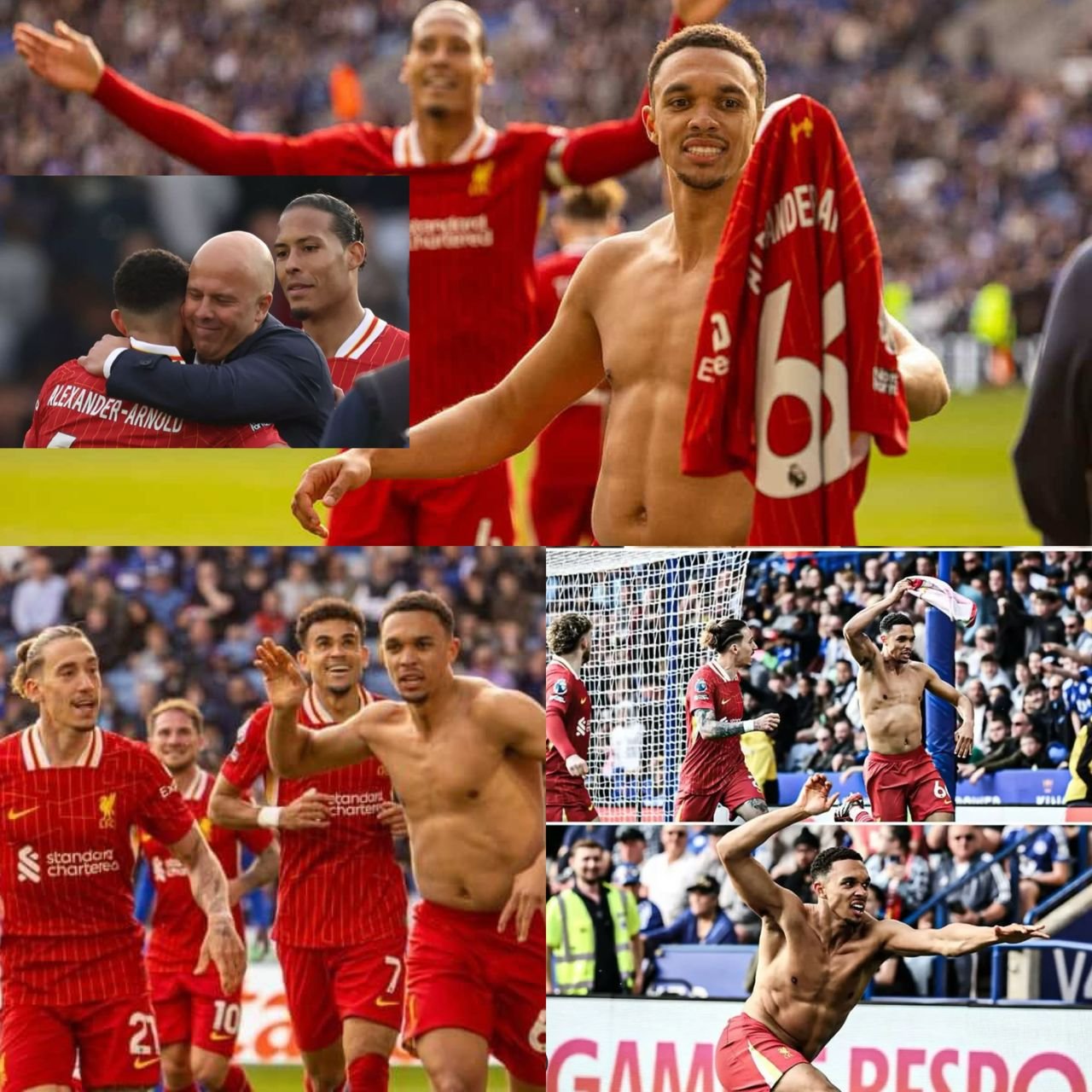 Liverpool manager Arne Slot break silence over Trent Alexander-Arnold transfer claims after his brilliant Liverpool goal against Leicester City