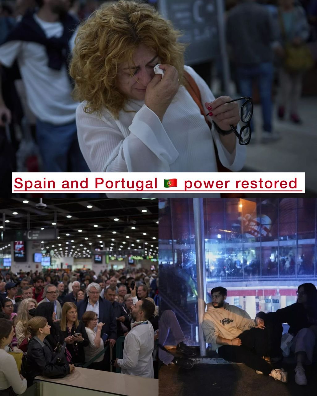 Spain and Portugal Power restored as reason for the lost of electricity was revealed