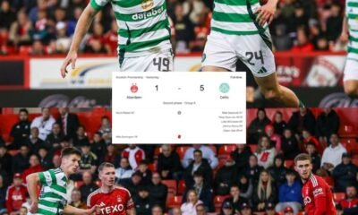Reason why Celtic F.C. players are wearing black armbands against Aberdeen (1-5)