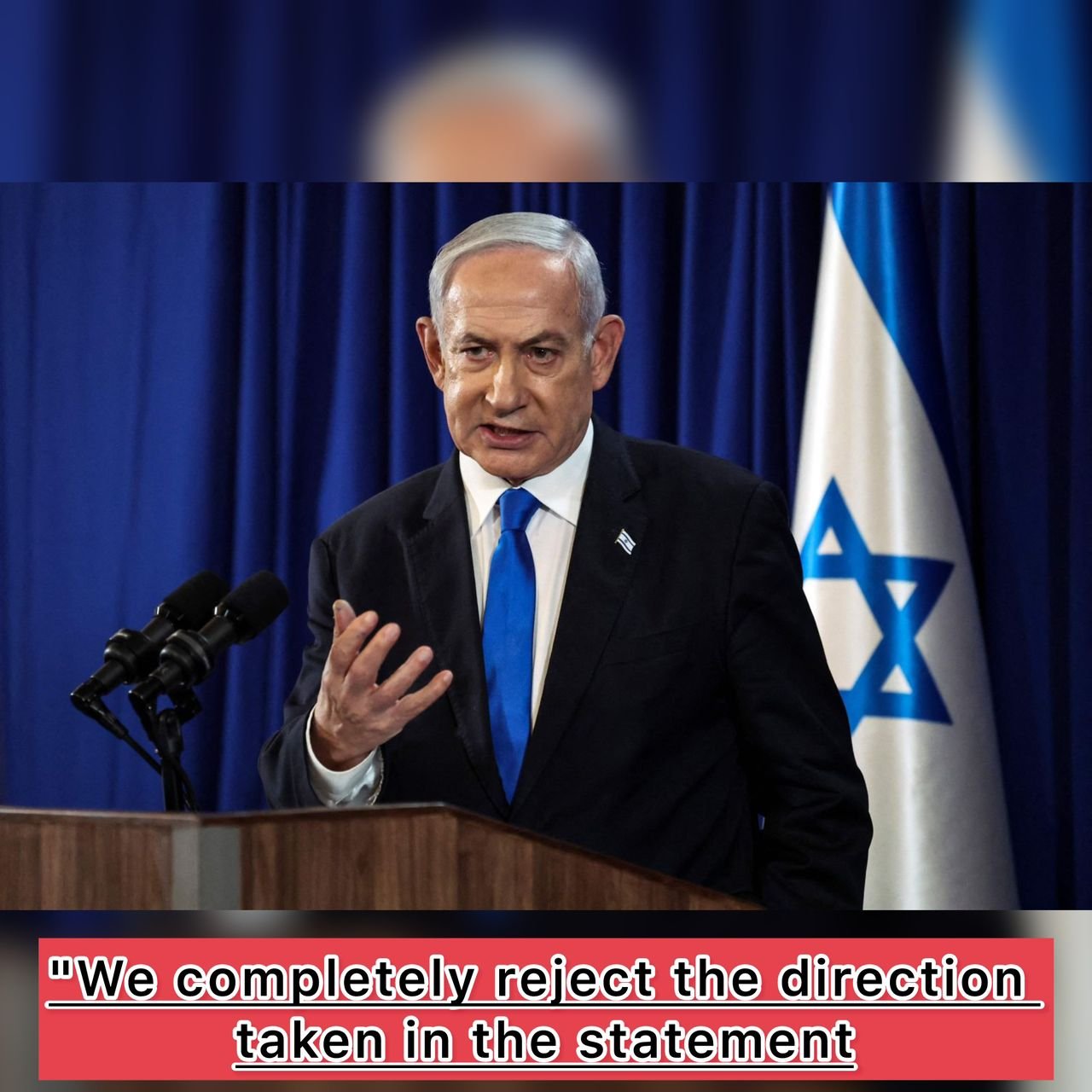 Breaking News: The European Union's verdict to review the trade and cooperation agreement with Israel was "completely rejected." bluntly