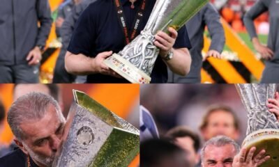 Celtic F.C delivers a 10-word message to the 59-year-old Tottenham Hotspur coach Ange Postecoglou over their Europa League win against Manchester United
