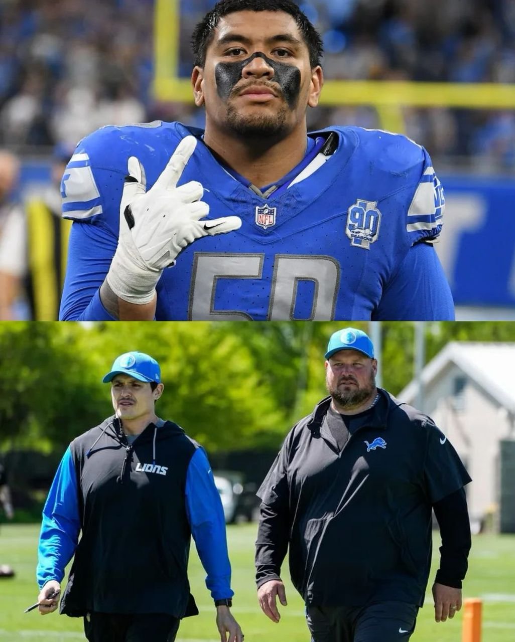 American football offensive tackle Penei Sewell explains the hidden conversation he had with Offensive Line Coach Hank Fraley to Make Him Stay in the team