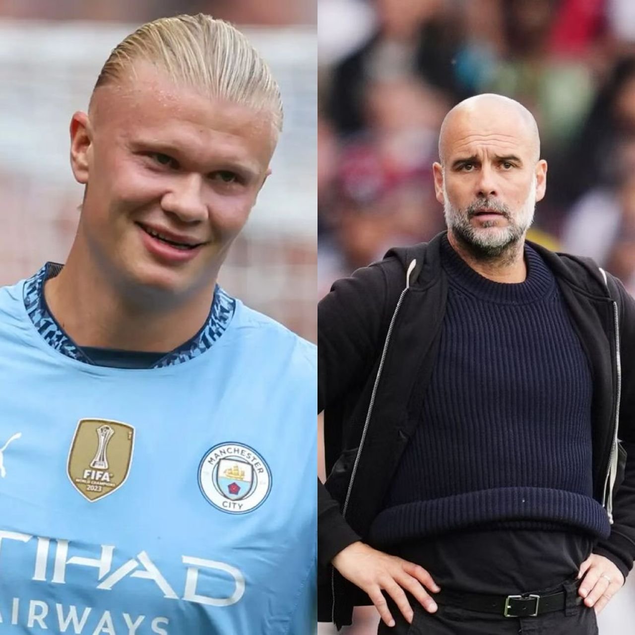 The actions that Manchester city manager Pep Guardiola took prior to the penalty kick for Erling Haaland underscore Man City's concerns.