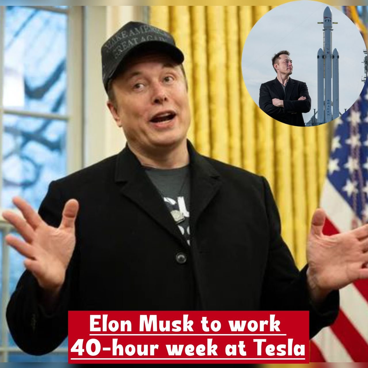 Breaking news: Pension fund investors demand the 53-year-old senior advisor to United States president Elon Musk to work 40-hour week at Tesla