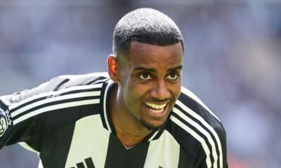 Newcastle United striker Alexander Isak official injury update ahead of thier match against Everton