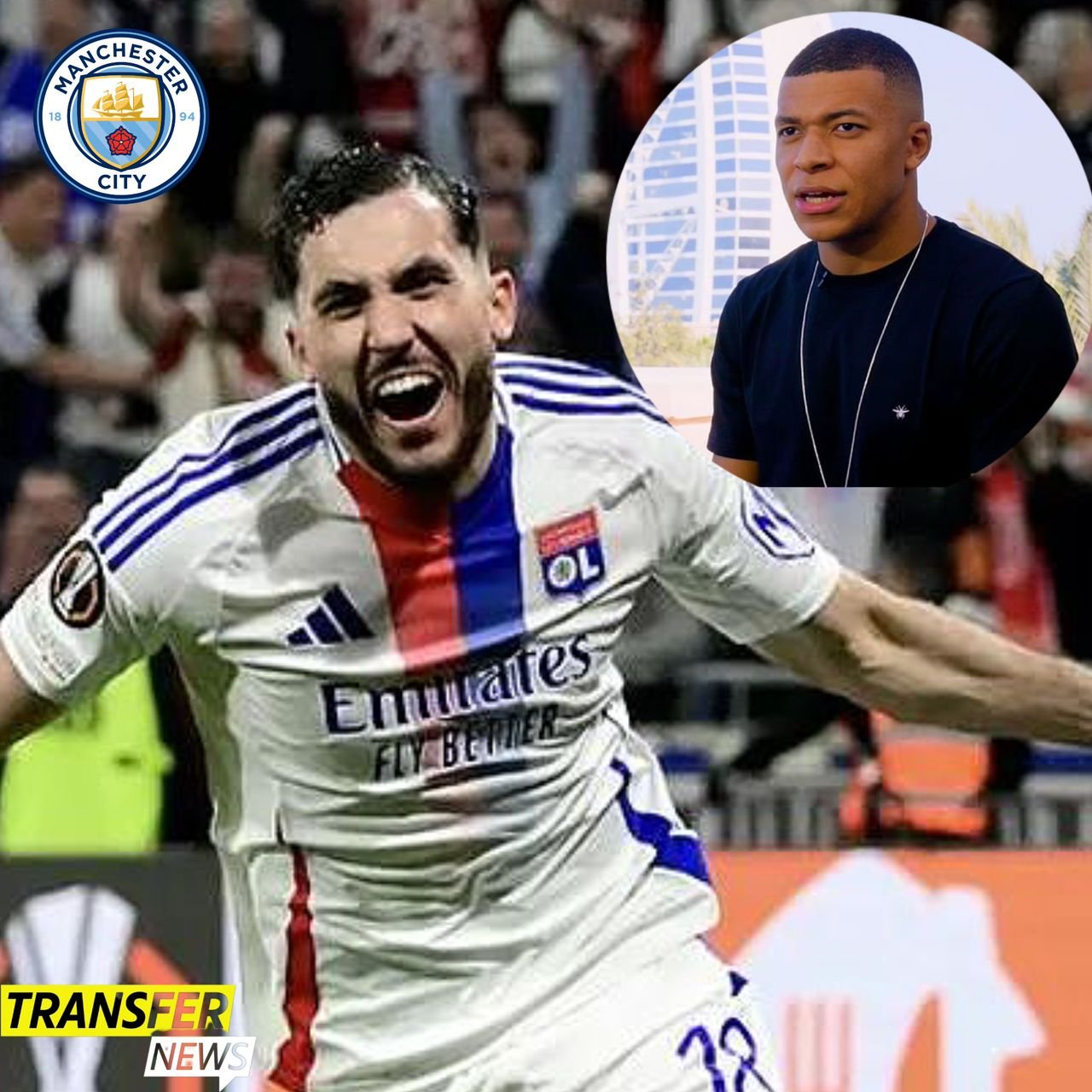 Real Madrid superstar Kylian Mbappe sends a shocking message to Rayan Cherki over his decision to move Manchester City this summer