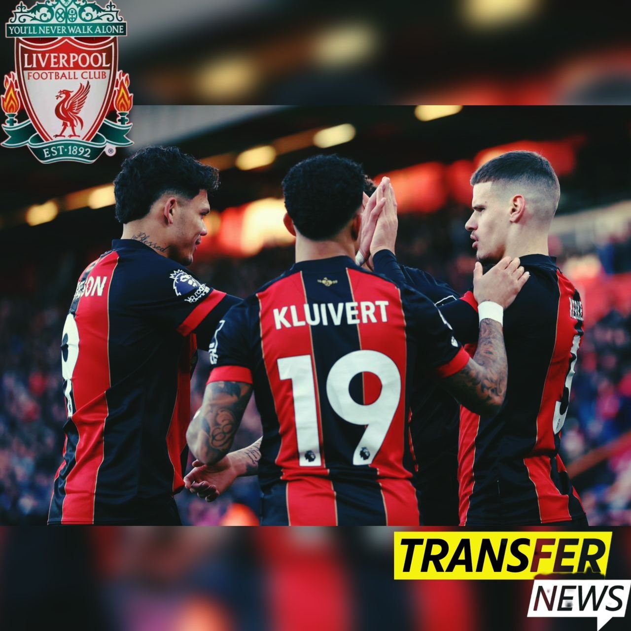 Breaking news: Bournemouth defender have agree on his move to Liverpool, as contract deal moves to a more serious level