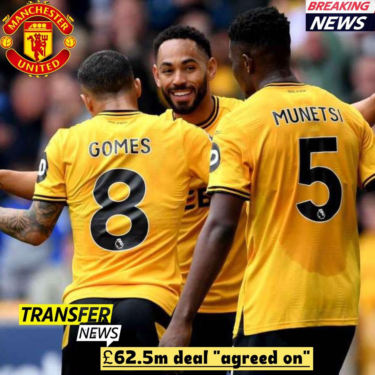 Breaking news: Manchester United have officially completed their first signing for the summer for £62.5m deal "agreed on"