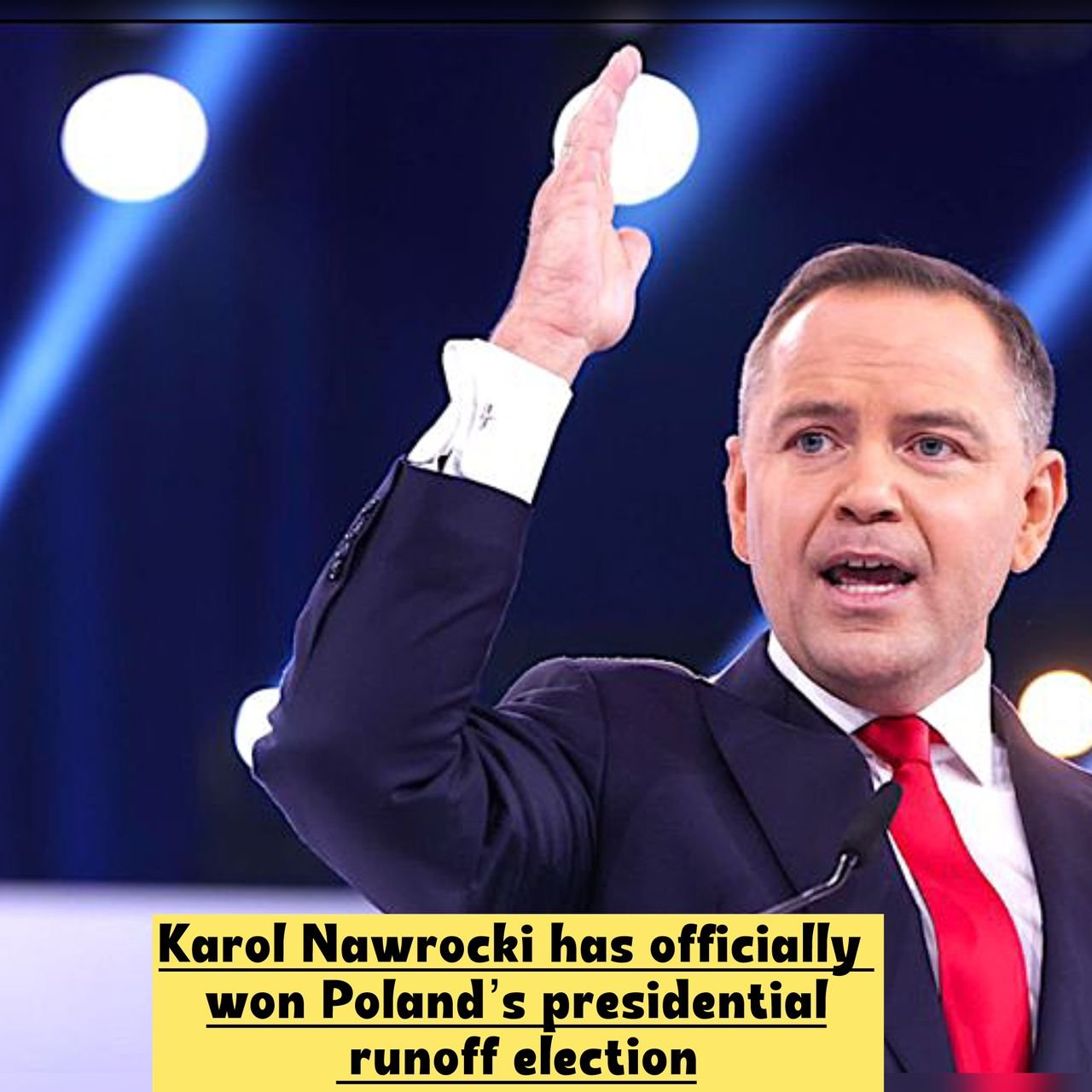Breaking news: Karol Nawrocki has officially won Poland’s presidential runoff election