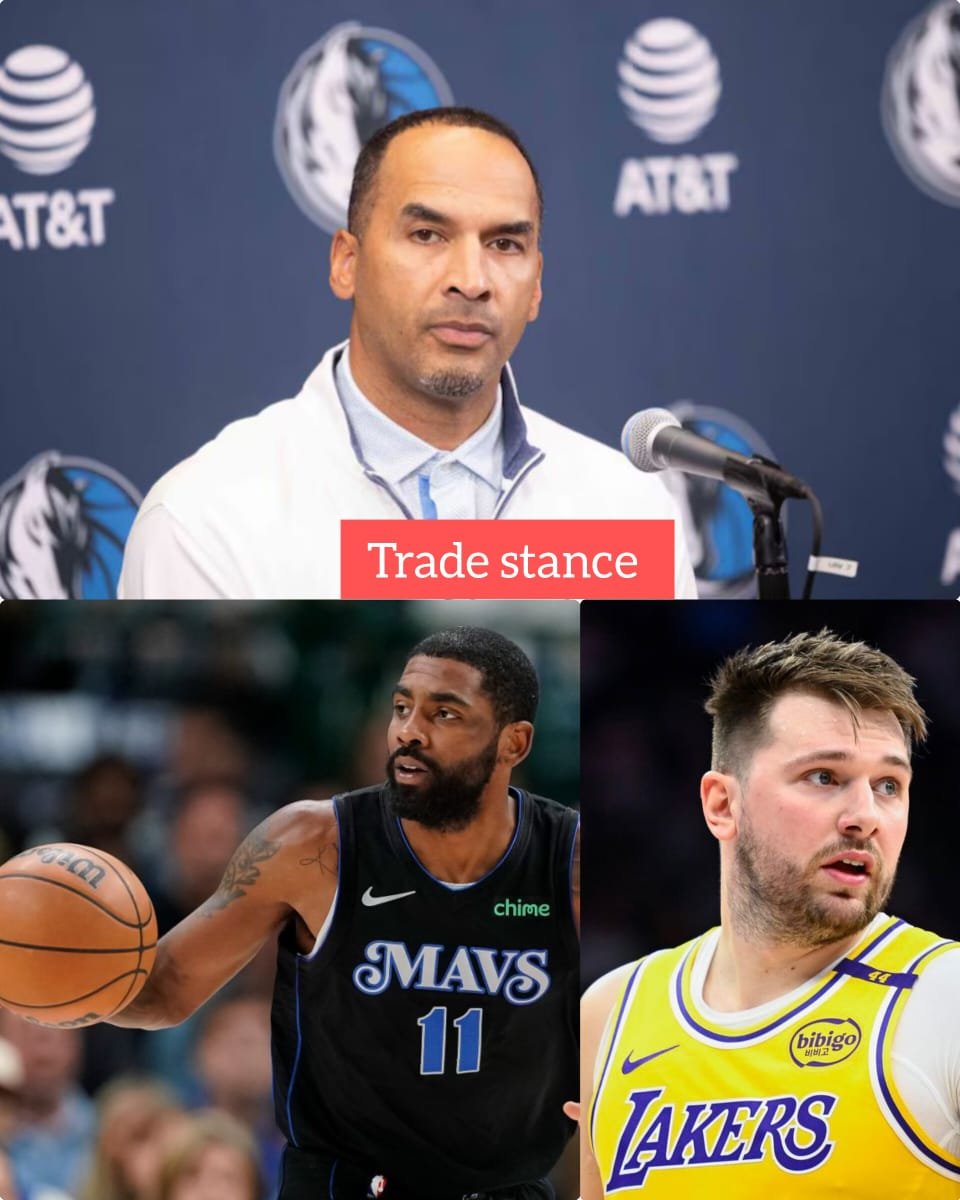 General manager of the Dallas Mavericks shares Kyrie Irving's trade stance after Luka Doncic incident