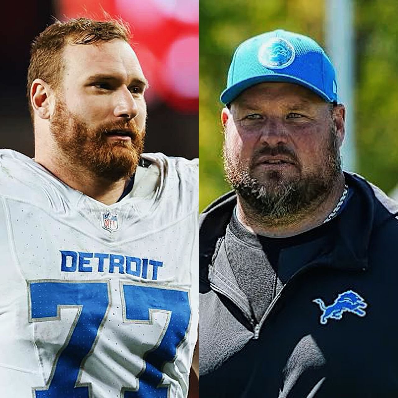 The offensive line coach Hank Fraley explains to Detriot Lions on who Frank Ragnow replacement will be and what to expect