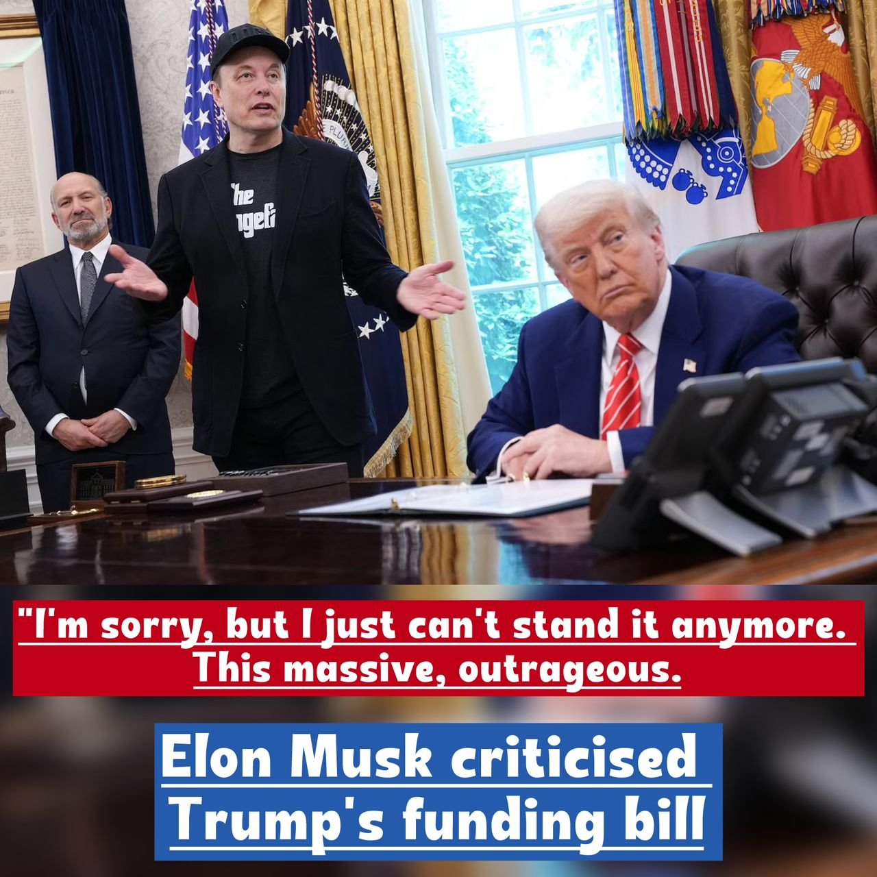 Tesla CEO Elon Musk criticised Trump's funding bill with a harsh statement