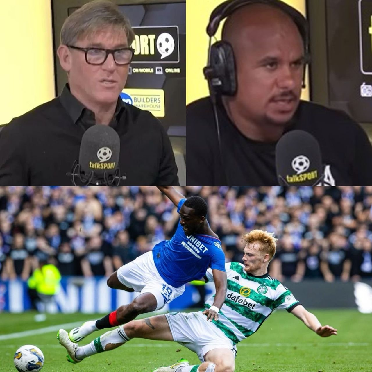 English former footballer Gabby Agbonlahor fires back at Simon Jordan’s ‘disrespectful’ Celtic and Rangers comments that was disrespecful with a brutal message