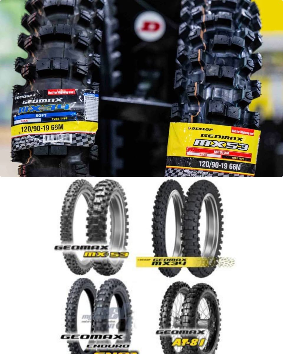 What is the Difference in Speed Between Scoop Tires and Dunlop MX14, MX34, and MX53?