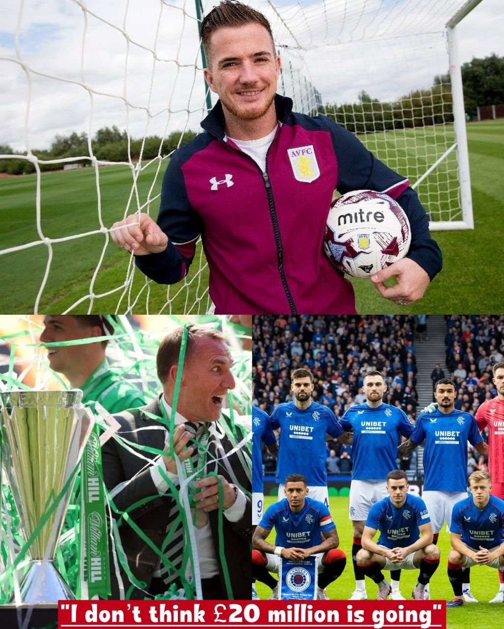"I don’t think £20 million is going" Scottish professional footballer Ross McCormack delivers a warning to Rangers’new owners about Celtic F.C. and what they should be scared about