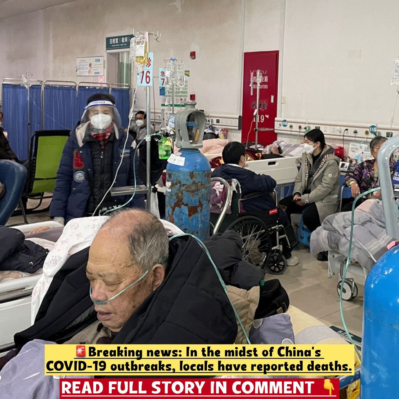 Breaking newsIn the midst of China's COVID-19 outbreaks, locals have reported deaths.