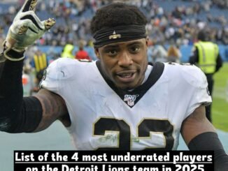 List of the 4 most underrated players on the Detroit Lions team in 2025