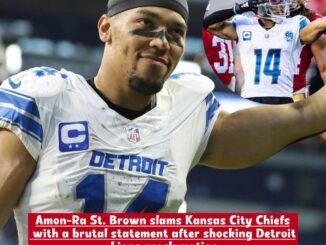 Detroit Lions Wide receiver Amon-Ra St. Brown slams Kansas City Chiefs with a brutal statement after shocking Detroit Lions proclamation