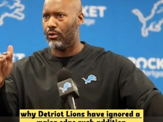 Brad Holmes break silence and explains the hidden reason why Detriot Lions have ignored a major edge rush addition