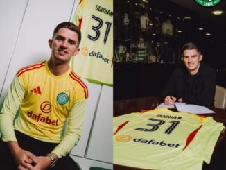 DONE DEAL AND CONFIRMED: Celtic F.C. officially signs back Ross Doohan to the club
