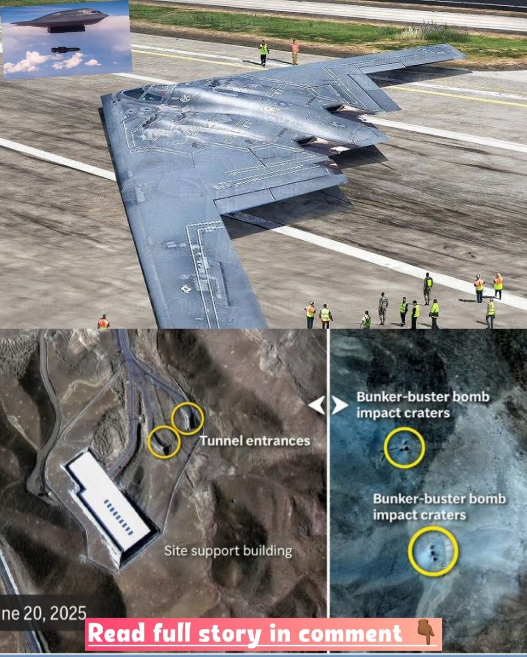 Breaking news: The United States Air Force 'Destroyed' a Crucial Nuclear Facility, According to Trump and Israel, and Iran Regressed Years
