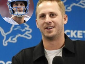 American football quarterback Jared Goff gave the Detroit Lions defence the best recommendation before the 2025 season