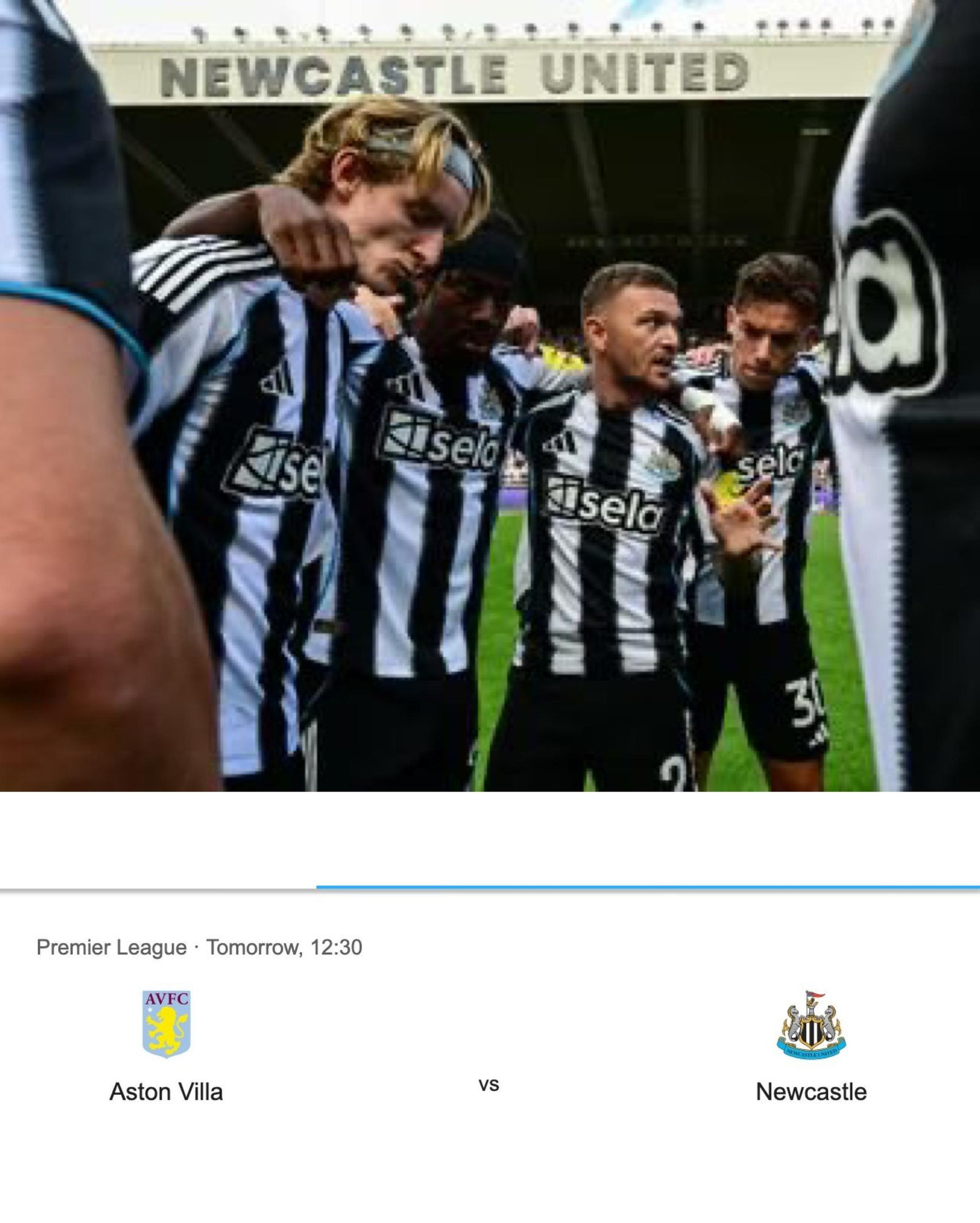 "Big boost for Newcastle United" FA rules ban Aston Villa player from matchday squad against Newcastle United