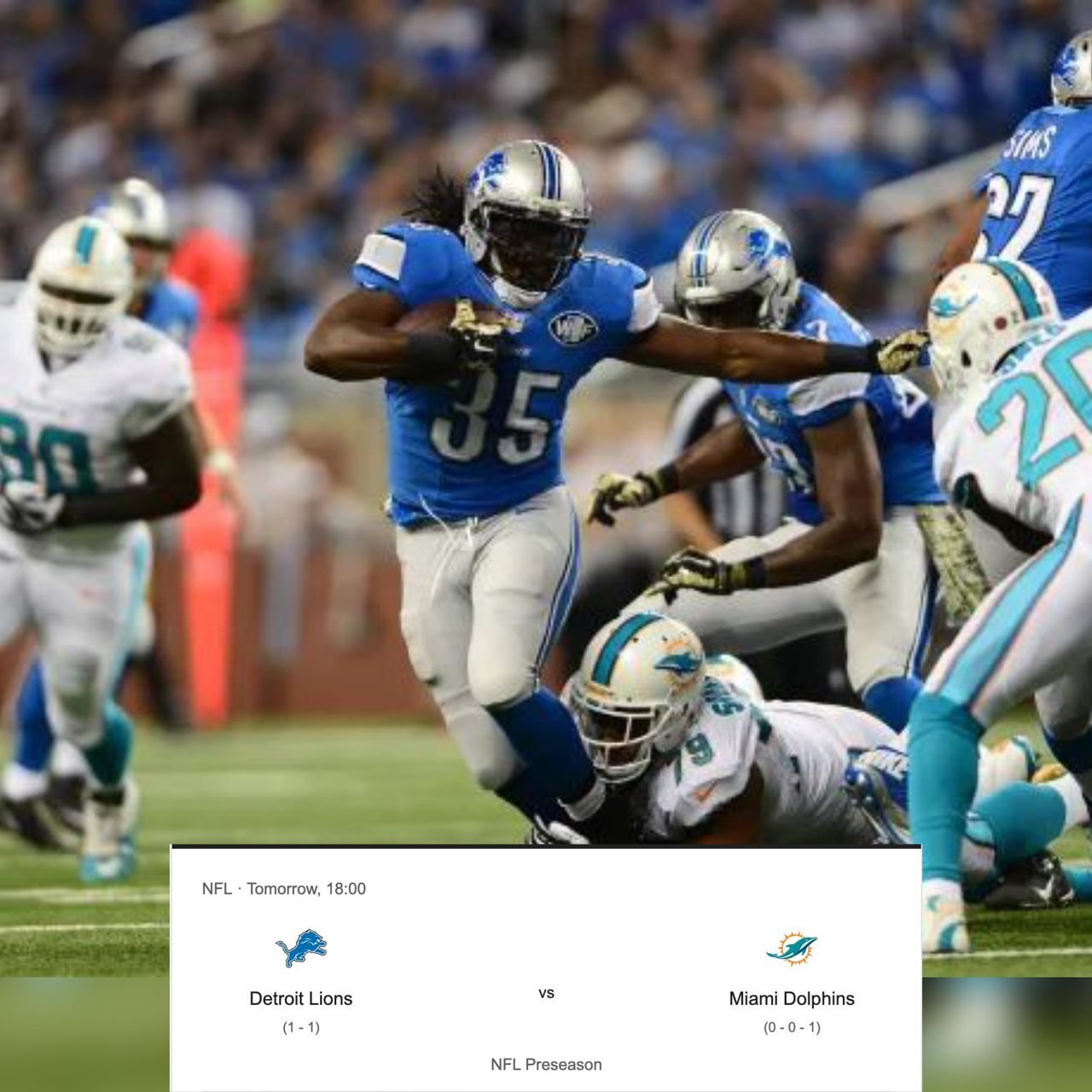 The way to watch Detroit Lions vs Miami Dolphins NFL preseason game: TV channel, players, Team news, injury update and start time of the game