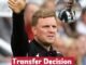 Newcastle United coach Eddie Howe break silence and explains to media on the official decision whether Alexander Isak will join Liverpool or stay at Newcastle United this season
