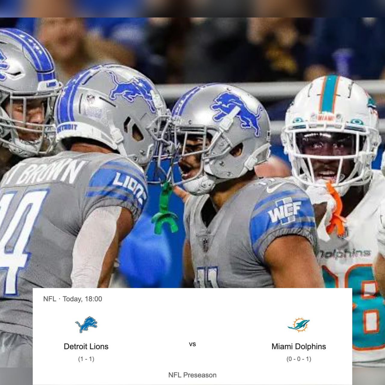 Prediction for Detroit Lions against Miami Dolphins odds, spread, picks, trends for NFL Preseason for game today (1:00 PM ET)
