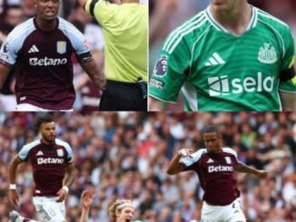 “It's so frustrating" Anthony Gordon reacts as Premier League statement over Ezri Konsa’s red card during the 0-0 draw match against Aston Villa