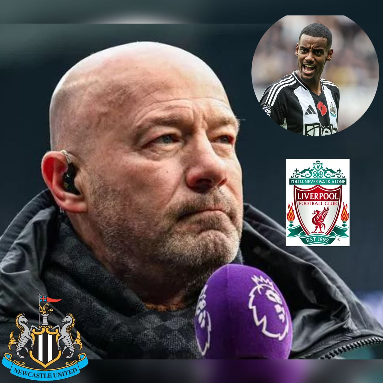 Football Pundit and Newcastle United icon Alan Shearer sends an honest message to Newcastle United fans over Alexander Isak transfer saga to Liverpool