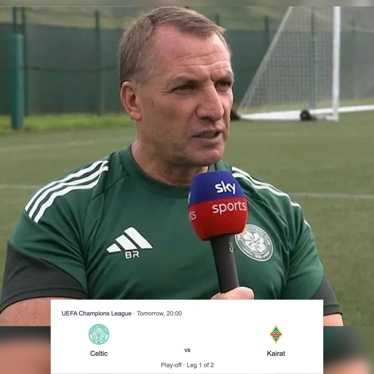 "not yet ready for the Champions League"? - Celtic coach Brendan Rodgers delivers his verdict ahead of their UCL match against Kairat with a motivational message that most fans expected