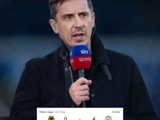 After Man City 4-0 win against Wolves Gary Neville gave his verdict on who will win the English Premier League