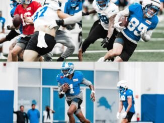 The five (5) key observations spotted in the Training camp for Detriot Lions on Day 16 revealed