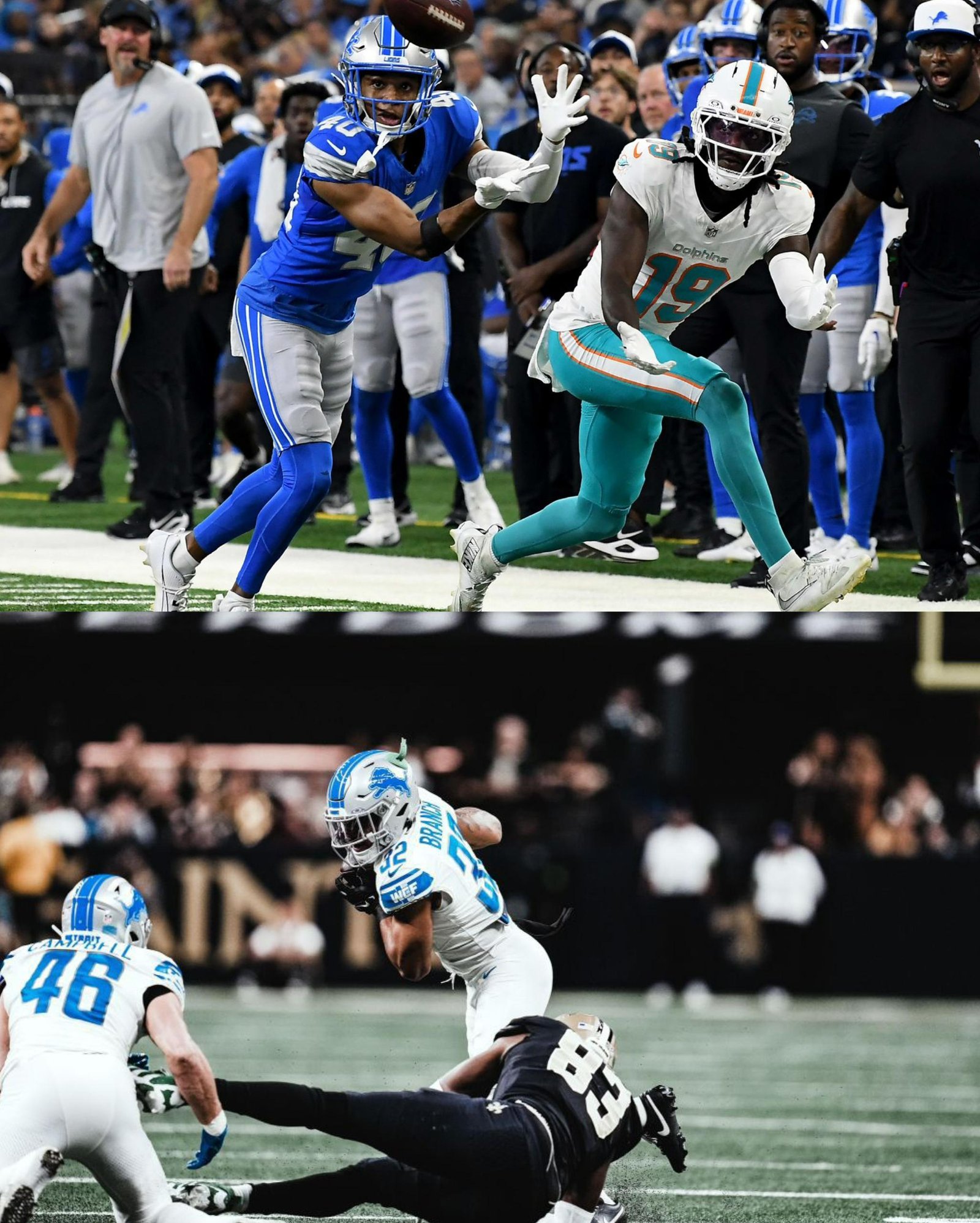 Reason why is necessary for Detriot Lions defensive backs to always show strength and adapt to the game change and play